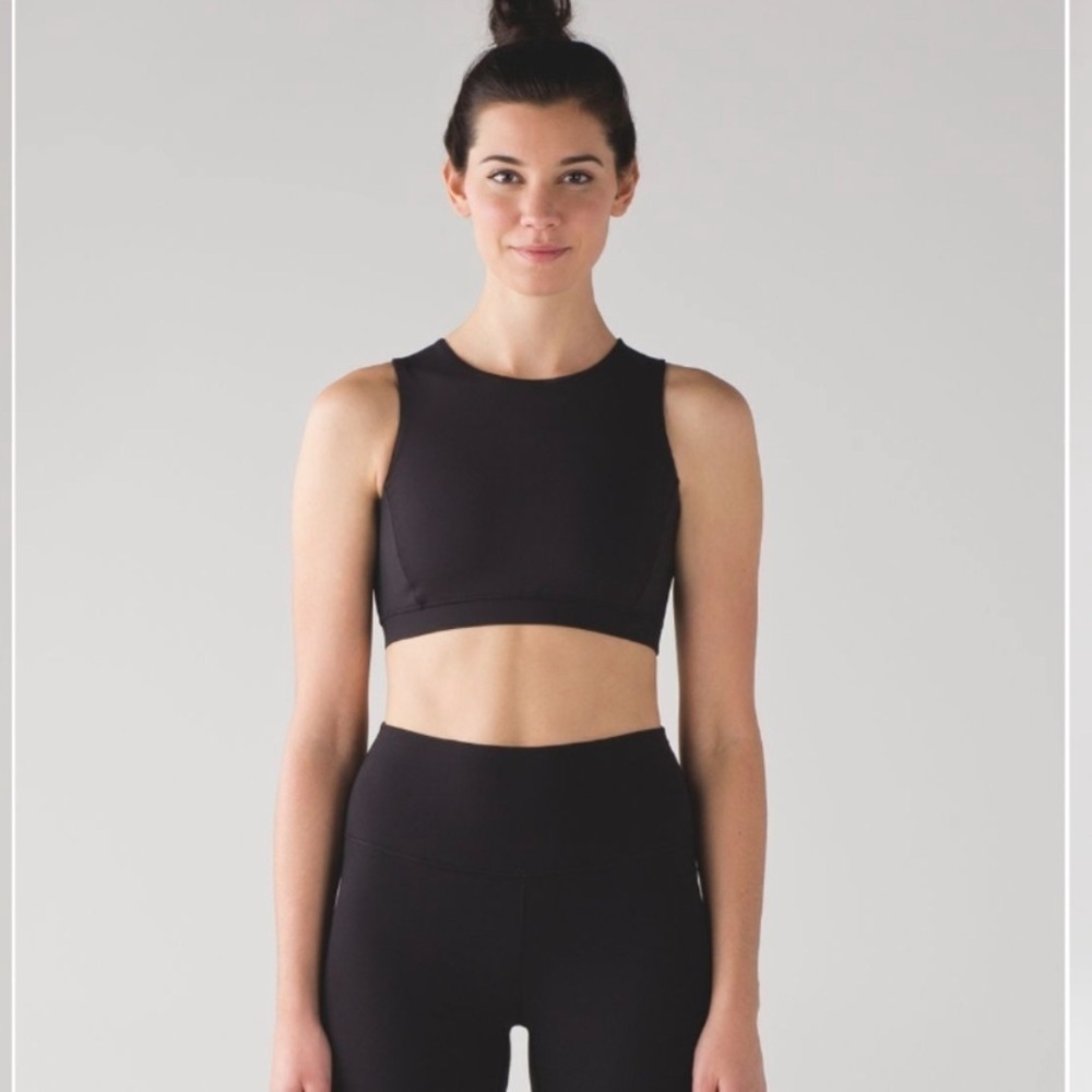 Lululemon Short Stop Bra Black size 8​​​​​​​ - Picture 7 of 8